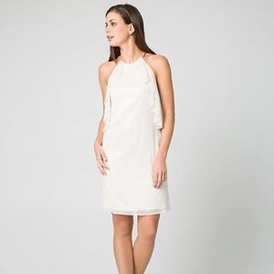 Nude Pink Convertible Cocktail Dress